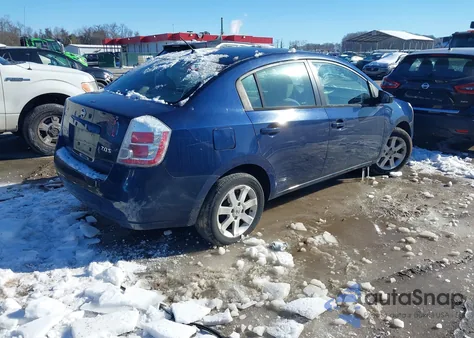 2007 Nissan Sentra 2.0S из США, поврежденный, VIN 3N1AB61E97L604562